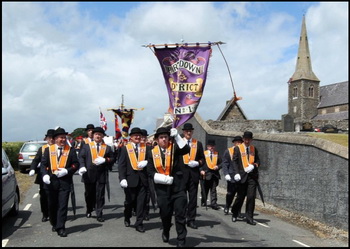 An Orange Parade in Drumcree